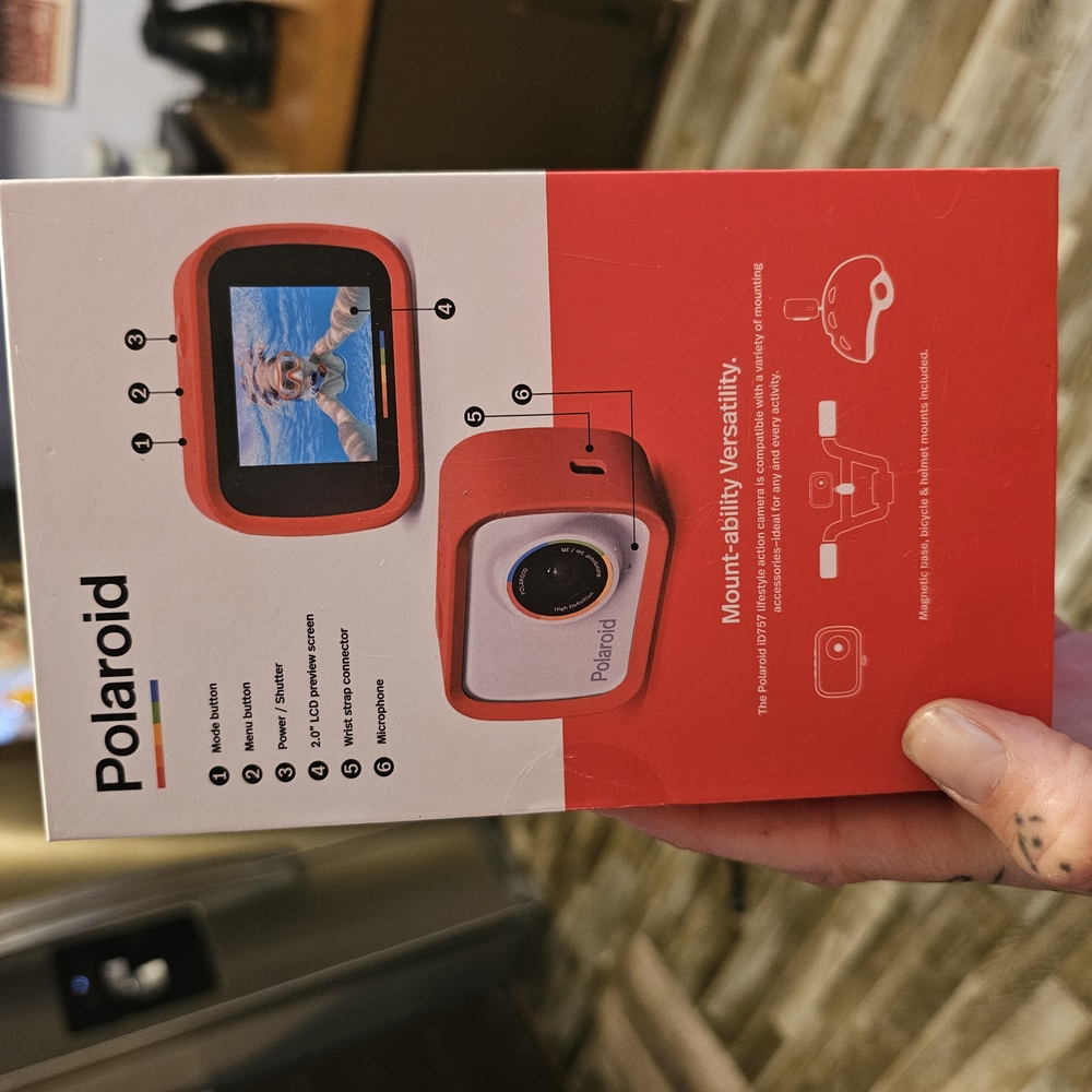 Polaroid Red Camera